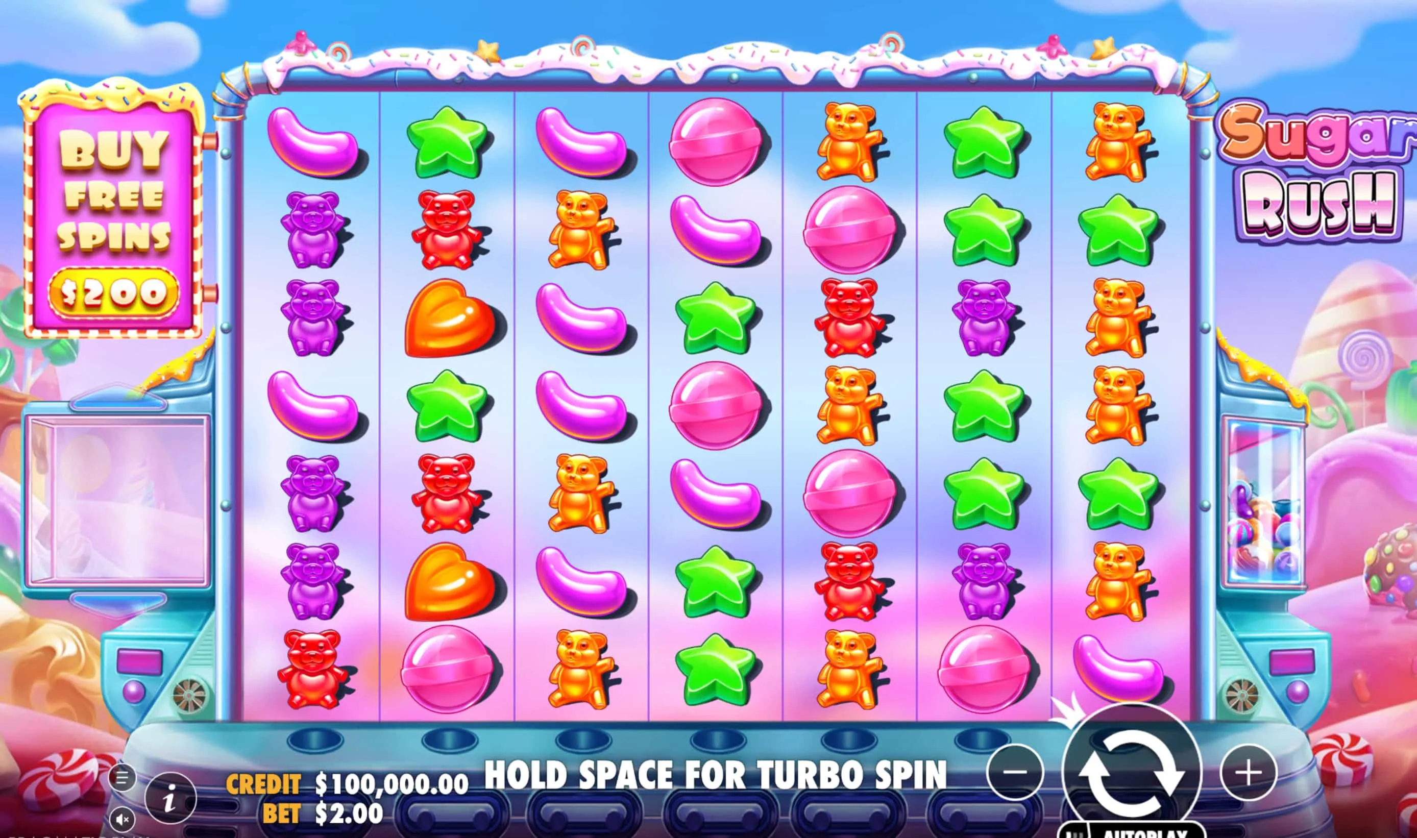 Sugar Rush 1000 Bonuses and Features